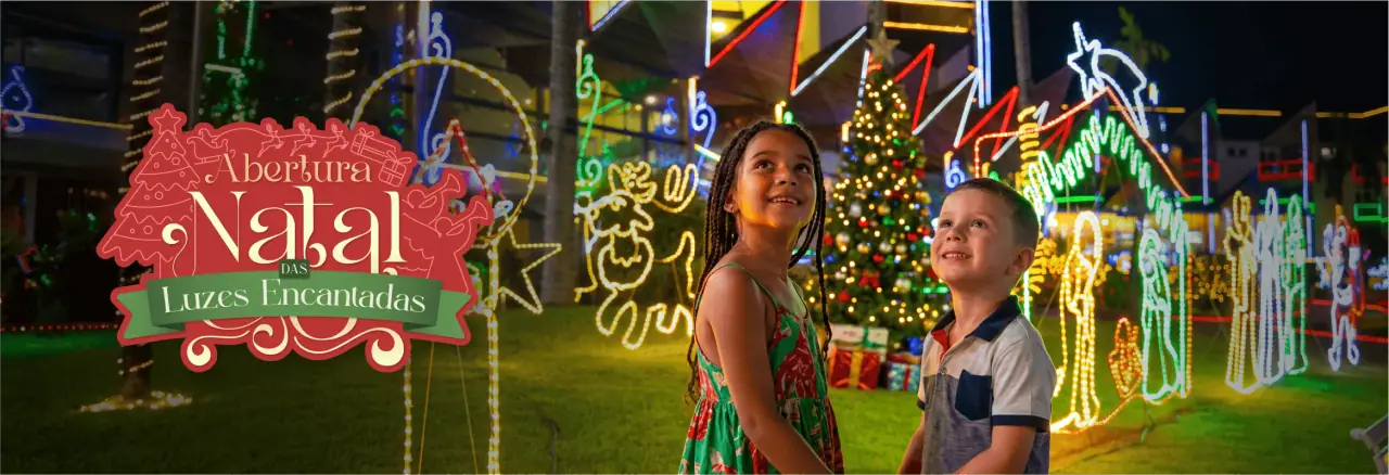 Enchanted Lights Christmas 2026 opening night at Recanto Cataratas