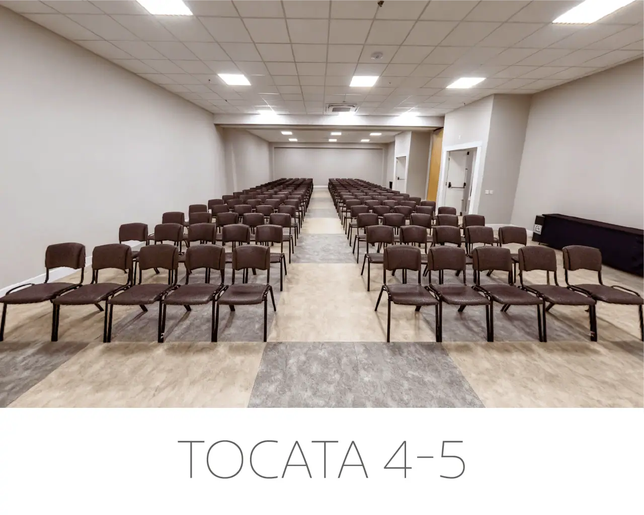 Salas Tocata 4 y 5 integradas